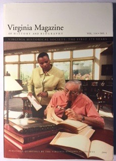 Virginia Magazine of History and Biography (Vol.114 No.1)