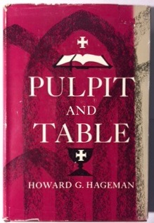 Pulpit and Table
