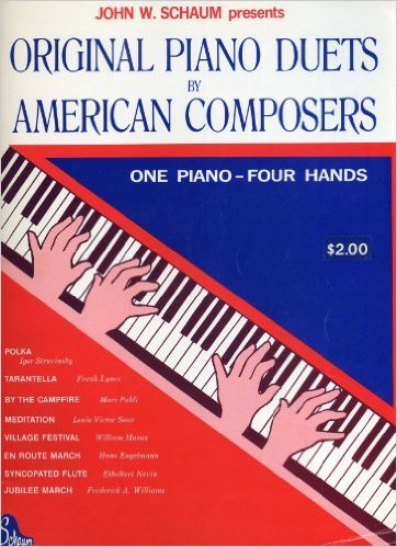 Original Piano Duets by American Composers (One Piano - Four Hands)