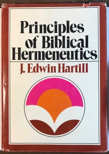 Principles of Biblical Hermeneutics