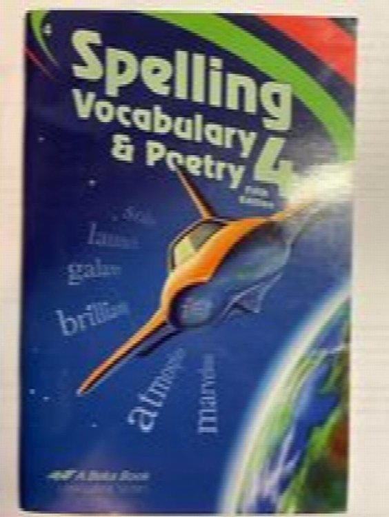 Spelling, Vocabulary & Poetry 4