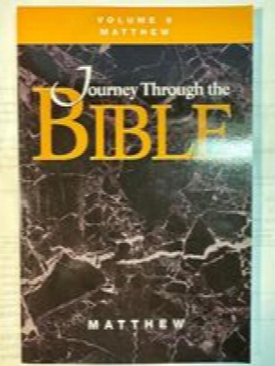 Journey Through The Bible, Matthew (volume 9)