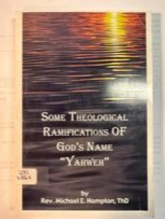 Some Theological Ramifications of God's Name 