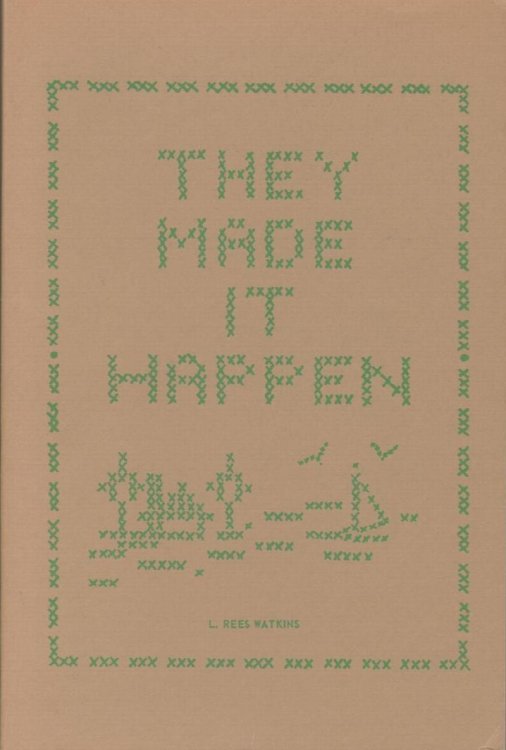 They made it happen: A memorial to Carrie McGeorge Burke, 1883-1971