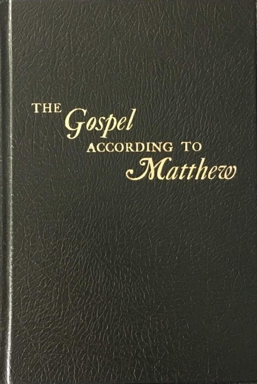The Gospel According to Matthew Volume I (Chapters 1-5)
