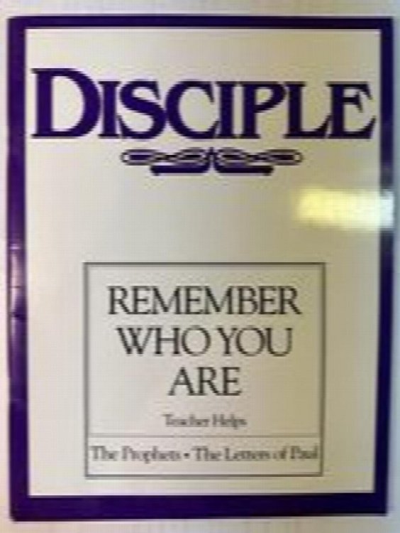 Remember Who You Are, Teacher Helps (Disciple)