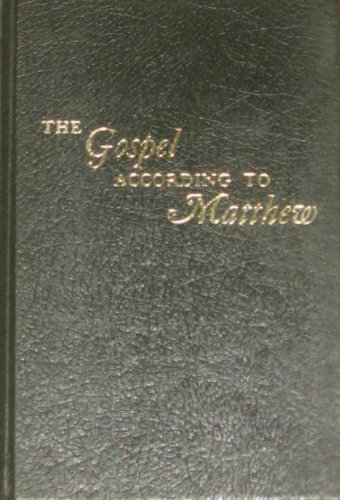 The Gospel According to Matthew (Volume 2)