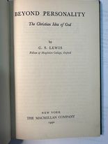Beyond Personality: The Christian Idea of God