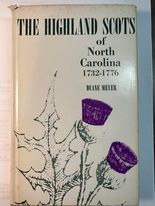 The Highland Scots of North Carolina, 1732-1776