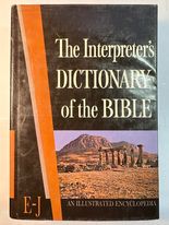 Interpreter's Dictionary of the Bible Vol 2, E - J