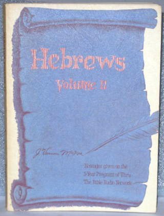 Hebrews, Volume II