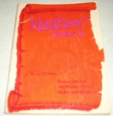 Matthew, Volume II (Chapters 14-28)