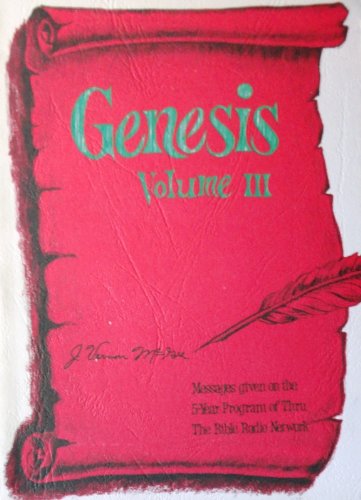 Genesis Volume III (Thru The Bible Radio Network)