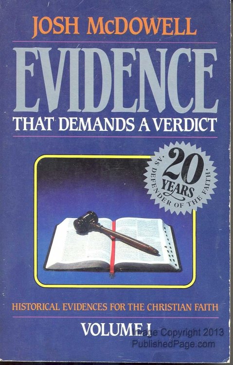 Evidence That Demands a Verdict, volume 1