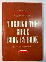 Through the Bible Book by Book: Gospels to Acts/Part 3