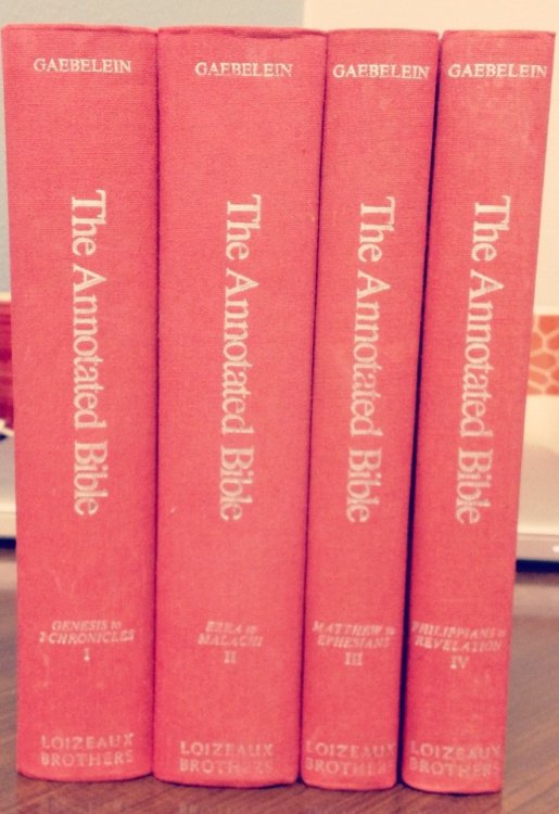 The annotated Bible;: The Holy Scriptures Analyzed and Annotated