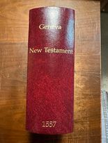 Geneva 1557 New Testament