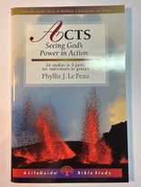 Acts: Seeing God's Power in Action (Lifeguide Bible Studies)