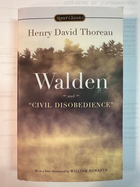 Walden and Civil Disobedience
