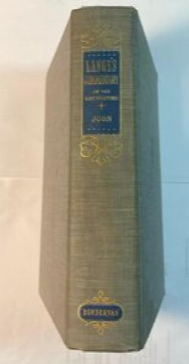 John, Commentary on the Holy Scriptures: Critical, Doctrinal and Homiletical