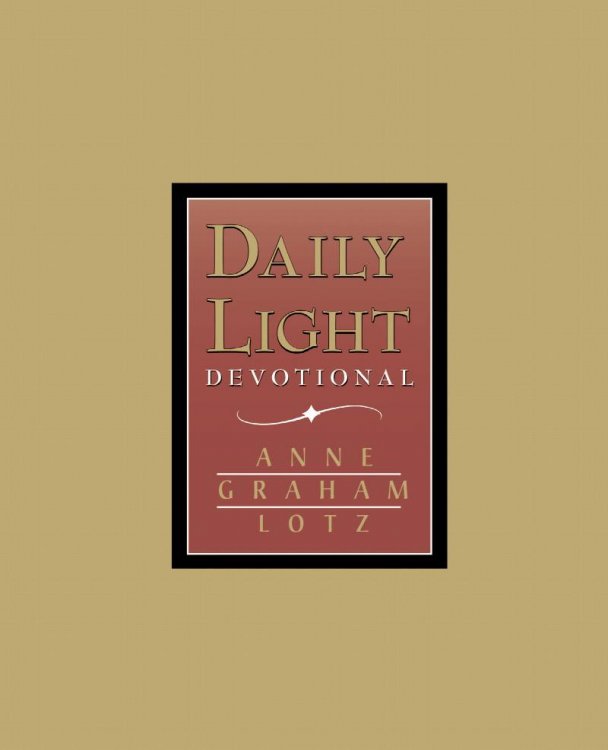 Daily Light Devotional (Tan Leather)