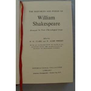 The Histories and Poems of William Shakespeare