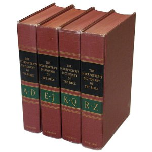 The Interpreter's Dictionary of the Bible (4 volume set)