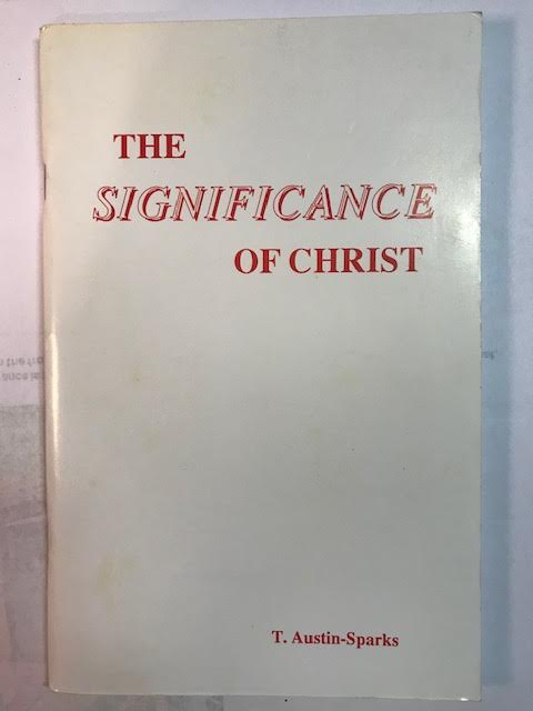 The Significance Of Christ