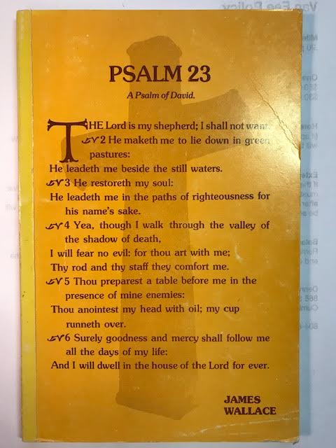Psalm 23: A Psalm Of David