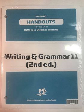 Writing & Grammar 11: 2nd ed. (Student Handouts)