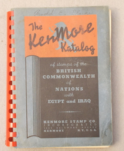 The Kenmore Katalog of Stamps of the British Commonwealth of Nations with Egypt and Iraq