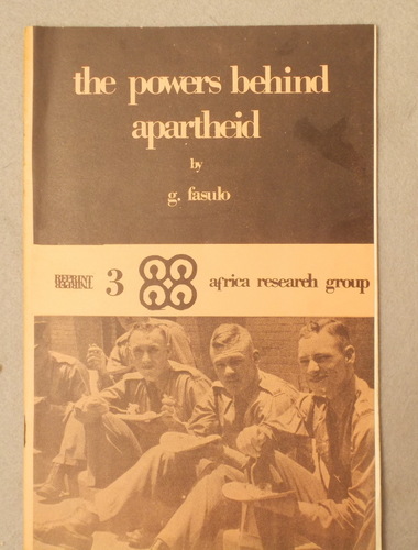 The Powers Behind Apartheid