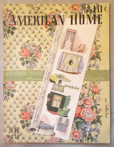 The American Home Magazine, June 1940: Go Outdoors to Live