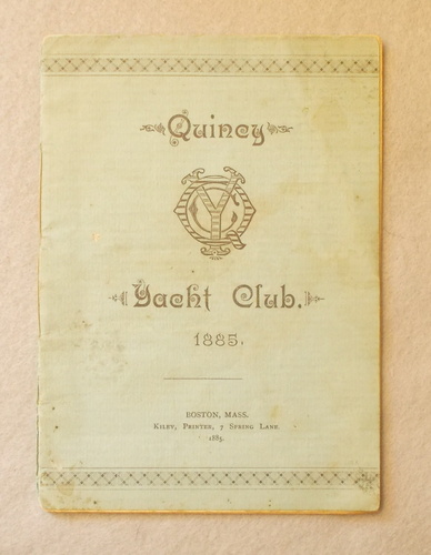 Quincy Yacht Club 1885 Directory