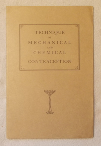 Technique of Mechanical Chemical Contraception [With Price List]