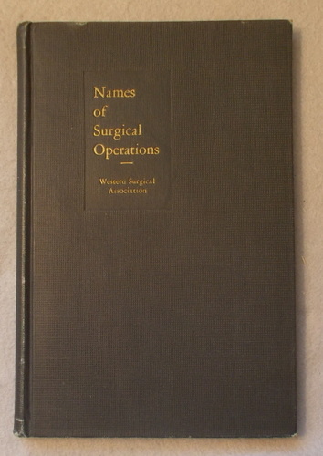 Names of Surgical Operations