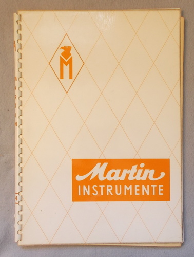1957 Gebrueder Martin Catalog: Surgical Supplementary (Chirurgie-Nachtrags)