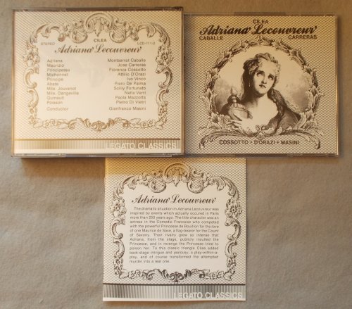 Adriana Lecouvreur/Caballe/Carreras/Masini