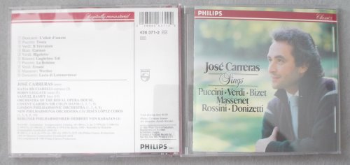 Jose Carreras Sings Puccini, Verdi, Bizet, Massenet, Rossini and Donizetti
