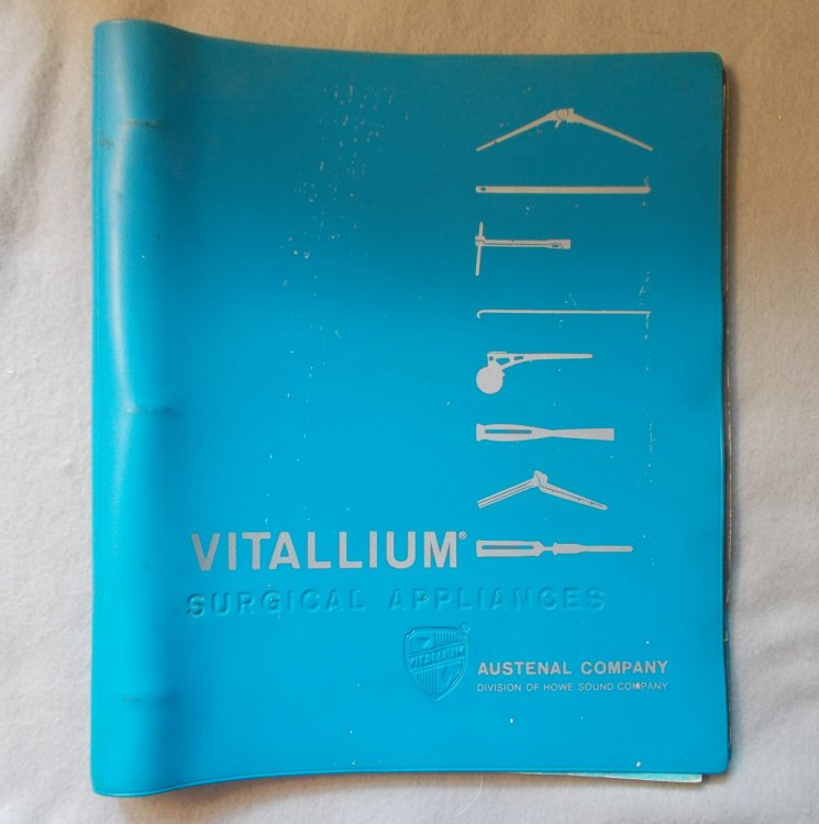 Vitallium Surgical Appliances Catalogue