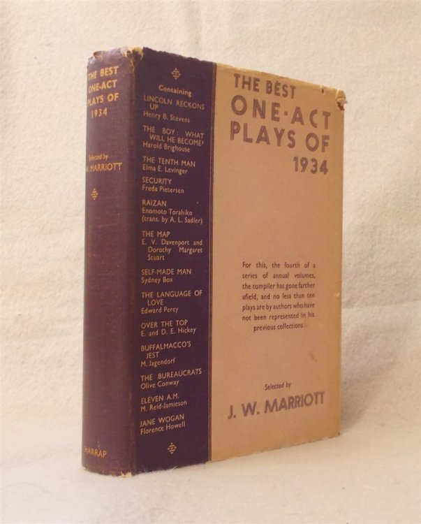 The Best One-Act Plays of 1934 [Raizan]