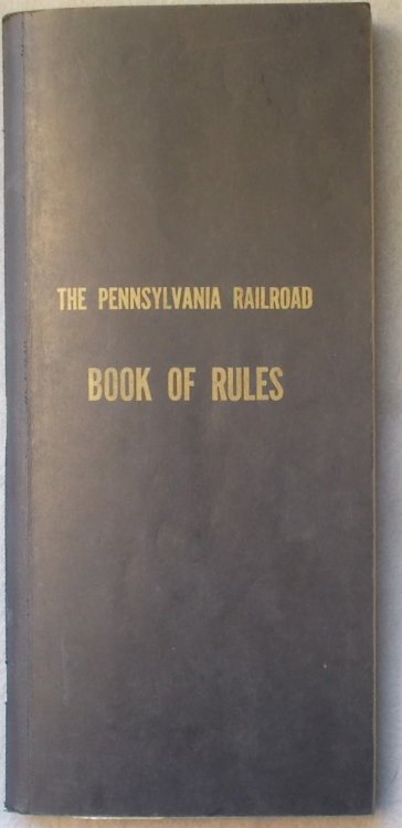 Pennsylvania Railroad Rules for Conducting Transportation Effective October 28, 1956