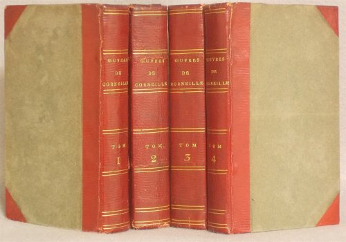 Chefs-D'oeuvre De P. Corneille (4 Volume Set)