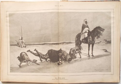 1883 Um Die Welt: Keppler & Schwarzmann's Illustriererte Zeitung (23 Bound Issues)