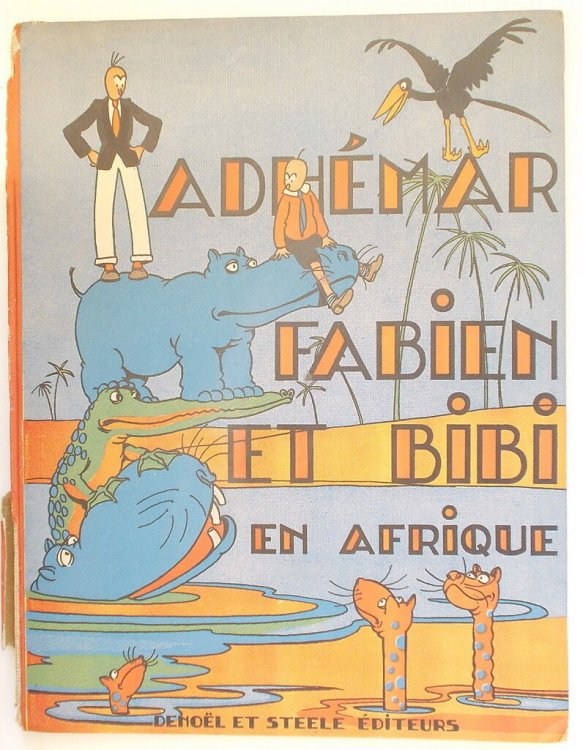 Adhmar, Fabien & Bibi En Afrique (Les Albums De Pecqueriaux)