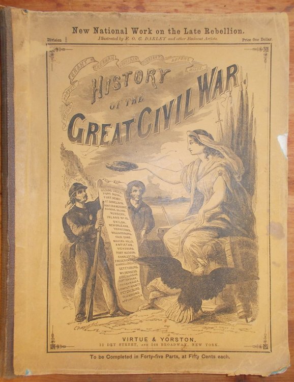 The Great Civil War: a History of the Late Rebellion with Biographical Sketches of Leading Statesmen and Distinguished Naval and Military Commanders, Etc. (21 of 22 Volume Set)