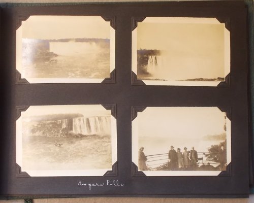 1924 Photo-Album of a Car Trip Taken by the Wood Family of 25 Mayflower St. Plymouth, Massachusetts through New York, Delaware, New Jersey, Pennsylvania, Glens Falls, Niagara Falls, the Thousand Isles and Canada [Islands]