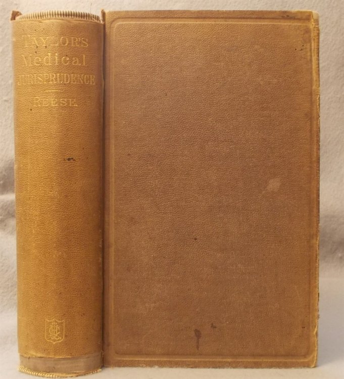 A Manual of Medical Jurisprudence (Seventh American Edition)