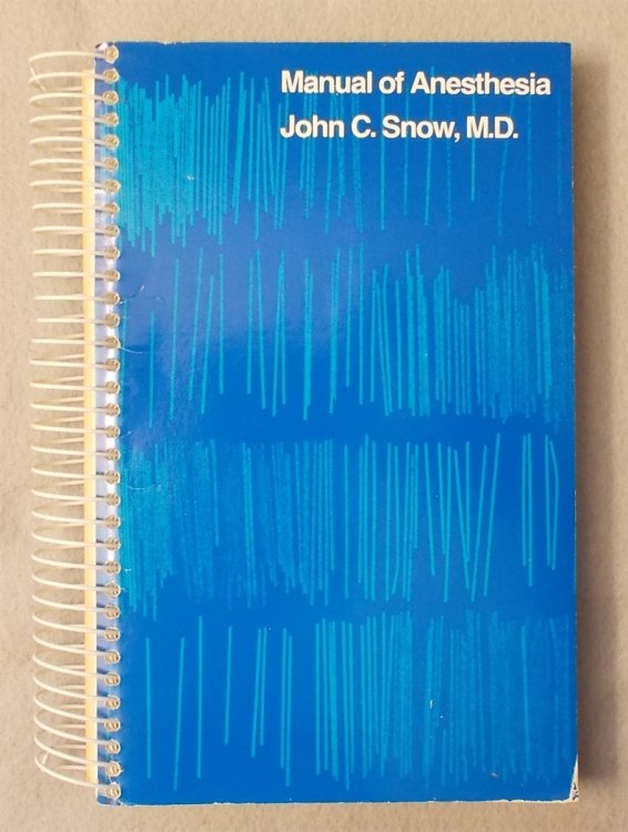 Manual of Anesthesia