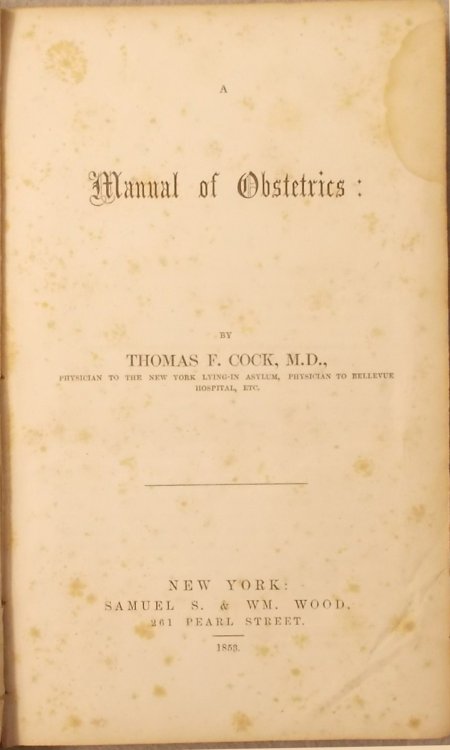Manual of Obstetrics